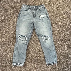 american eagle grey jeans
